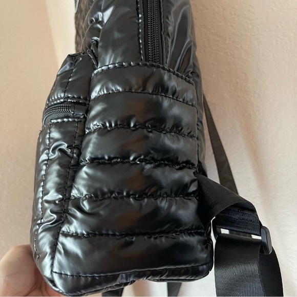 Kendall + Kylie Black Puffer Backpack - Picture 7 of 16
